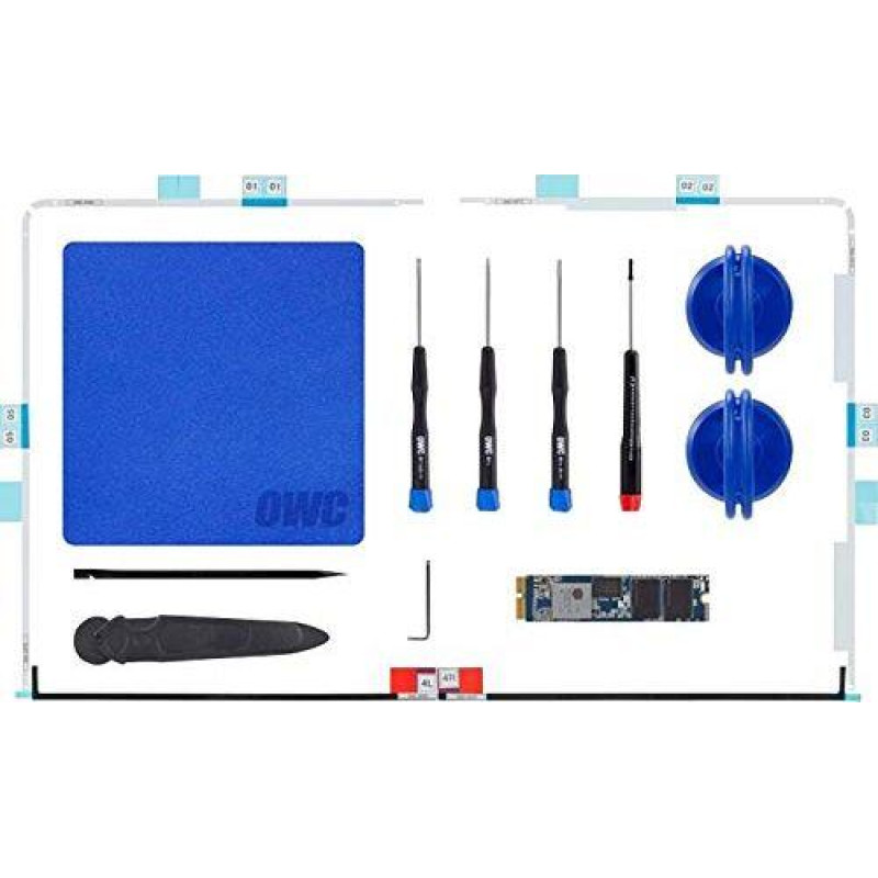 OWC Dysk SSD OWC Aura Pro X2 1TB Macbook SSD SATA III (OWCS3DAPT4MA10K)