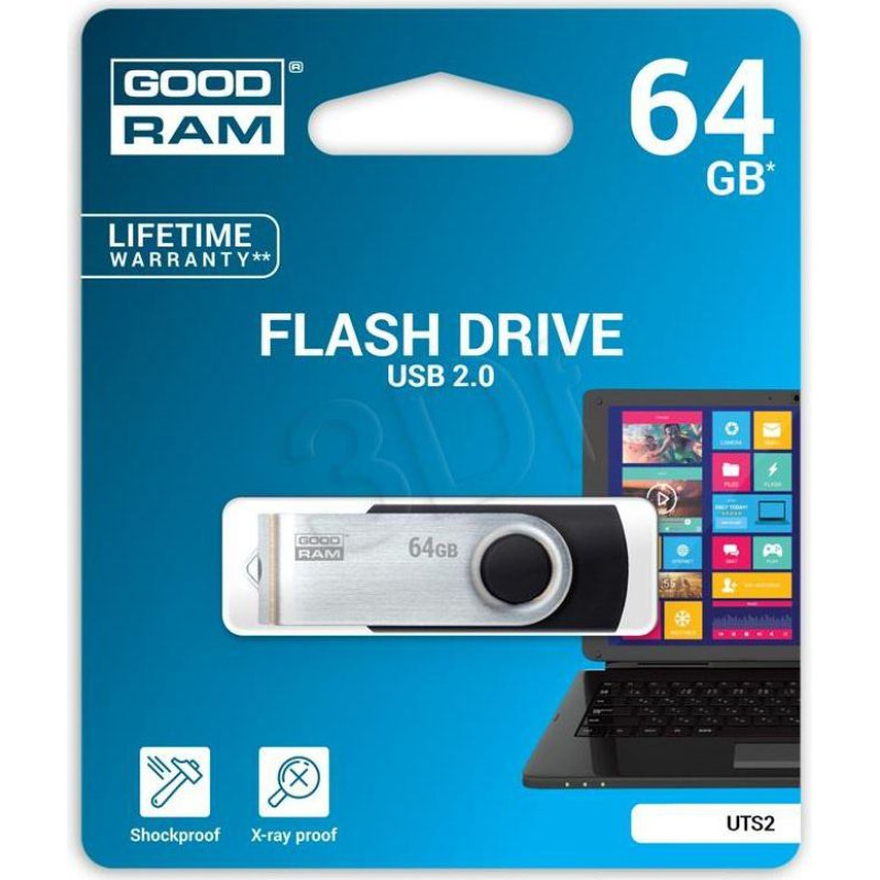 Goodram 64GB UTS2 czarny