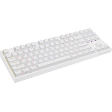 Genesis Thor 404 TKL biała RGB Kailh Box Brown V2