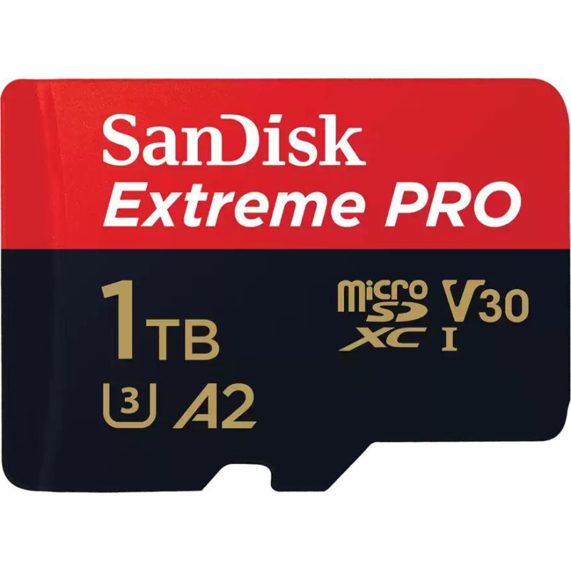Sandisk Karta SanDisk Extreme PRO MicroSDXC 1 TB Class 10 UHS-I/U3 A2 V30 (SDSQXCD-1T00-GN6MA)
