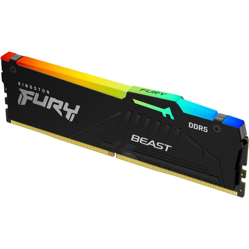 Kingston Technology FURY Beast RGB moduł pamięci 64 GB 1 x 64 GB DDR5