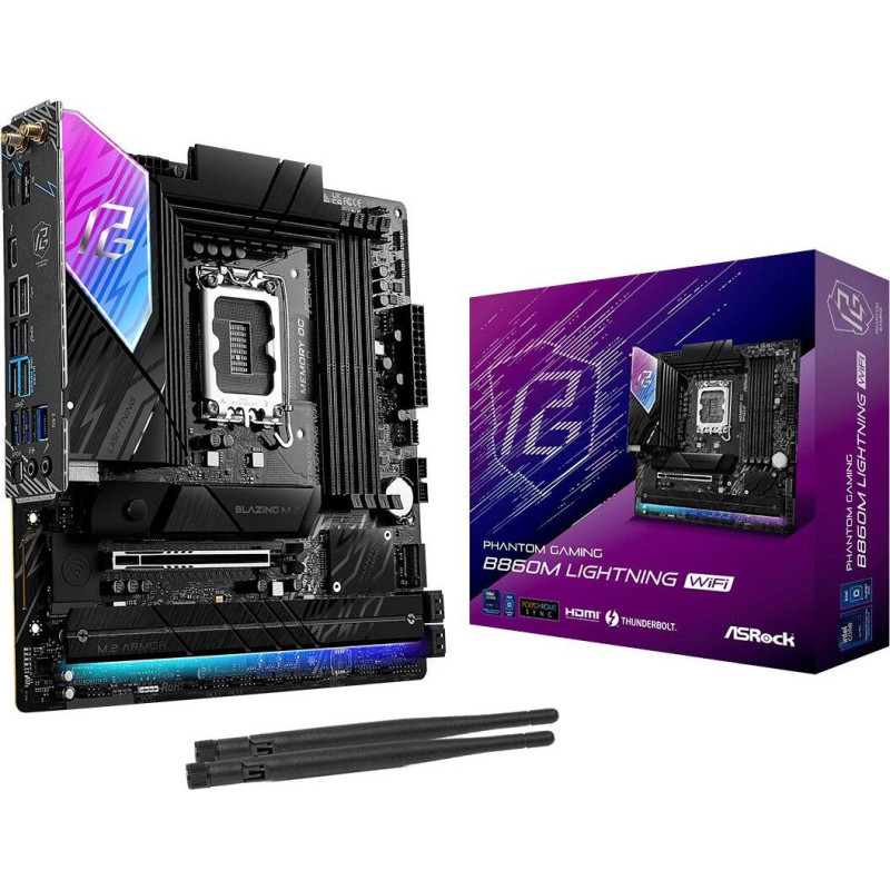 Asrock Motherboard - ASRock B860M Lightning WiFi