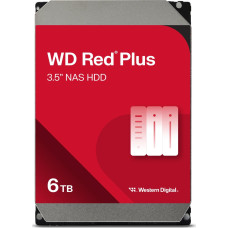 WD Dysk serwerowy WD Red Plus 6TB 3.5'' SATA III (6 Gb/s) (WD60EFPX)