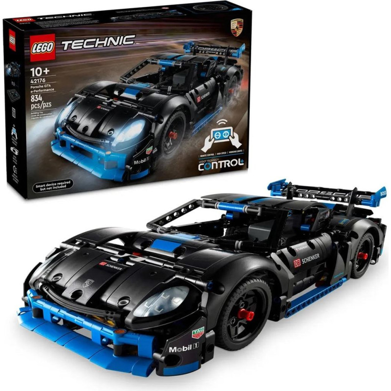 Lego Technic 42176 Porsche GT4 e-Performance võidusõiduauto