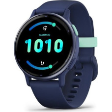 Garmin Vivoactive 5 3.05 cm (1.2") AMOLED 42 mm Digital 390 x 390 pixels Touchscreen Blue Wi-Fi GPS (satellite)