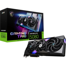 MSI GAMING GEFORCE RTX 5080 16G TRIO OC graphics card NVIDIA 16 GB GDDR7
