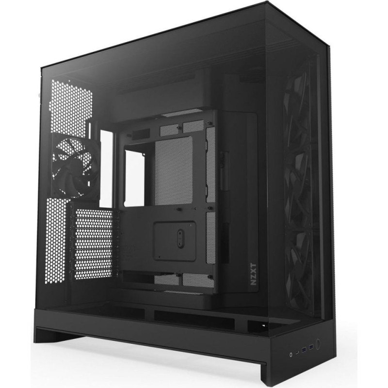 Nzxt PC Case H9 Flow Midi Tower window black