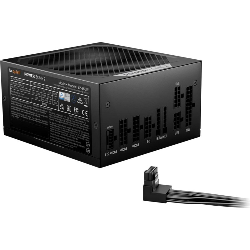 Be Quiet! POWER ZONE 2 850W power supply unit 20+4 pin ATX ATX Black