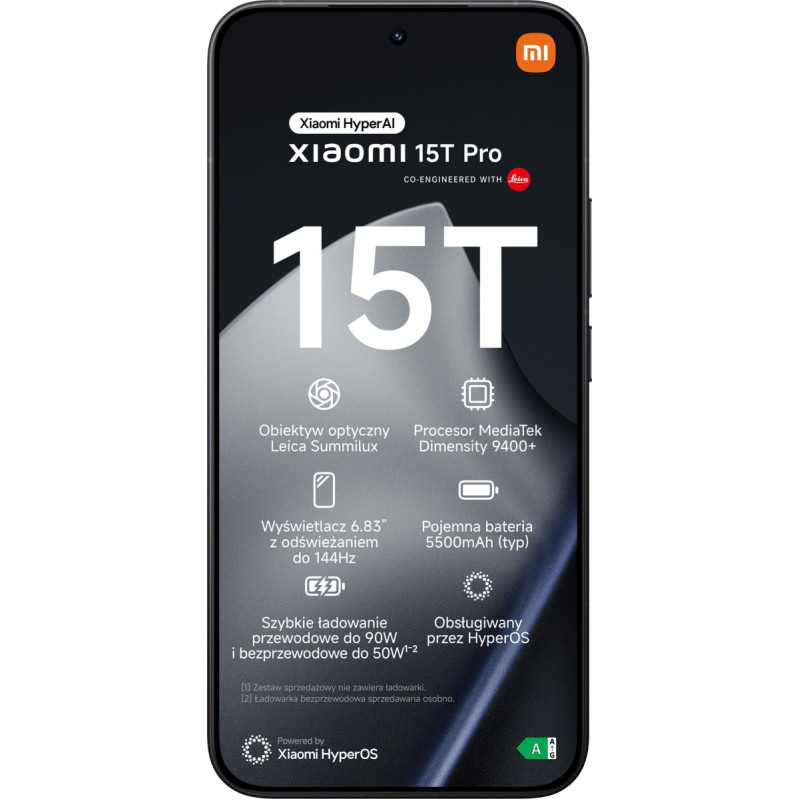 Xiaomi 15T Pro 5G Dual SIM 12GB RAM 512GB No Charger Black EU MZB0KUQEU