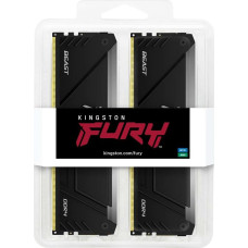Kingston Technology FURY Beast 32GB 3200MT/s DDR4 CL16 DIMM (Kit of 2) 1Gx8 RGB
