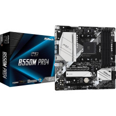Asrock B550M Pro4 Socket AM4 micro ATX AMD  B550