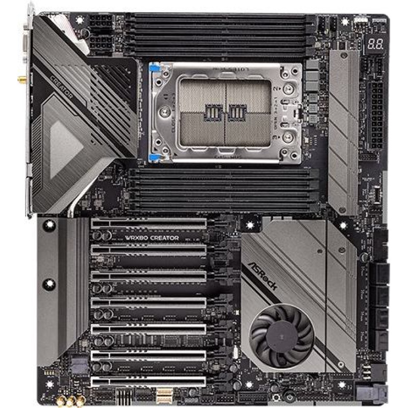 Asrock WRX 80 CREATOR AMD WRX80 Socket sWRX8 Extended ATX