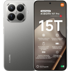 Xiaomi Smartfon Xiaomi 15T Pro 5G 12/512GB Szary  (68026)