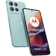 Motorola moto g15 17.1 cm (6.72") Dual SIM Android 15 4G USB Type-C 8 GB 128 GB 5200 mAh Light Blue