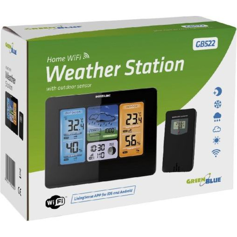 Greenblue 46003 Black LCD Battery Wi-Fi