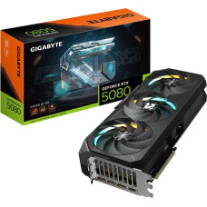 Gigabyte GeForce RTX 5080 GAMING OC 16G Graphics Card - 16GB GDDR7, 256bit, PCI-E 5.0, 2730MHz Core Clock, 3 x DisplayPort, 1 x HDMI, GV-N5080GAMING OC-16GD
