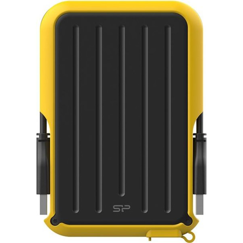 Silicon Power A66 external hard drive 2000 GB Black, Yellow