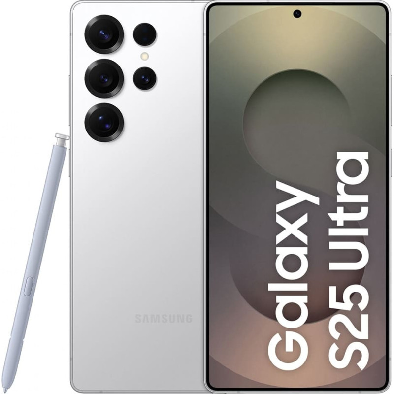 Samsung S25 Ultra S938 5G 12/512GB ds valge-hõbedane